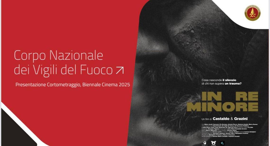 Venezia, Vigili del Fuoco sul grande schermo con “In re minore”