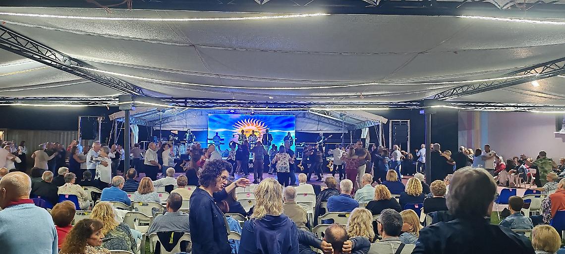 un momento della serata