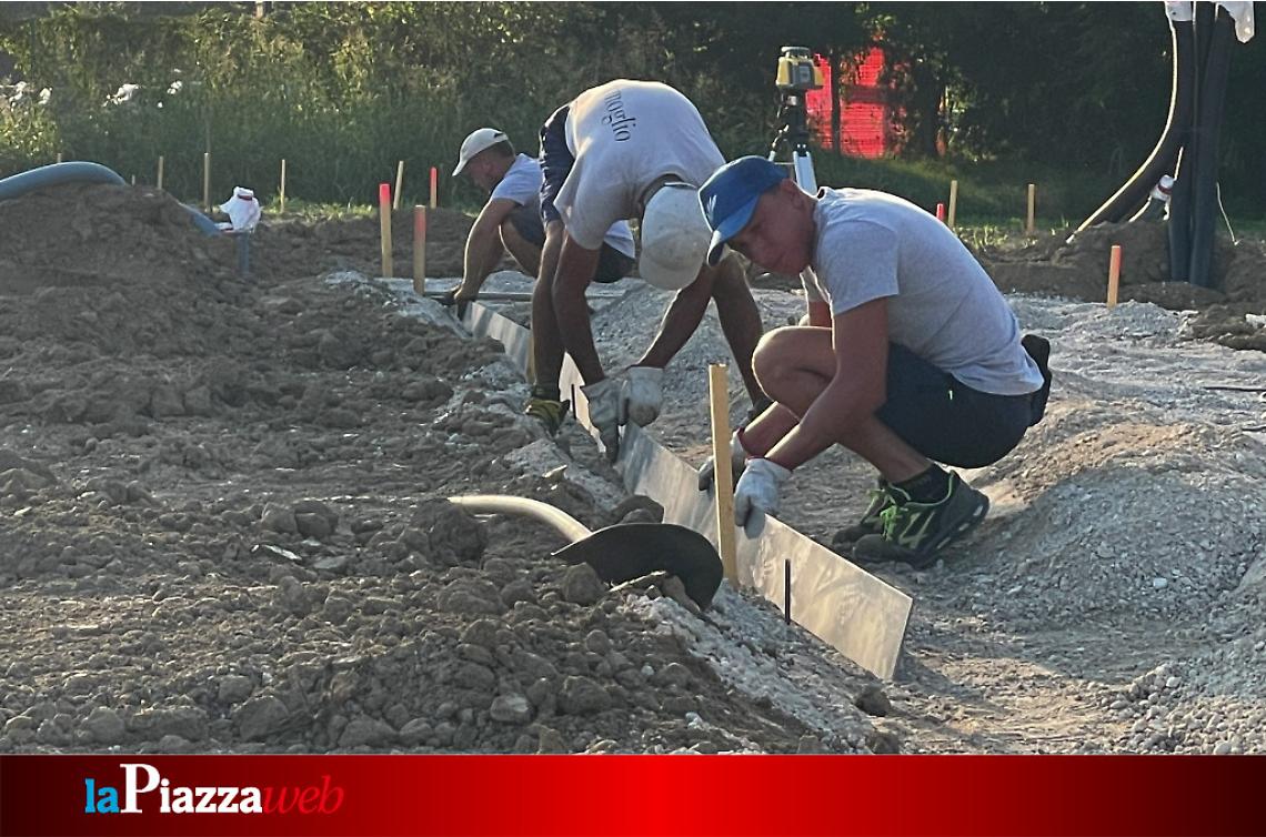 Foto dei lavori