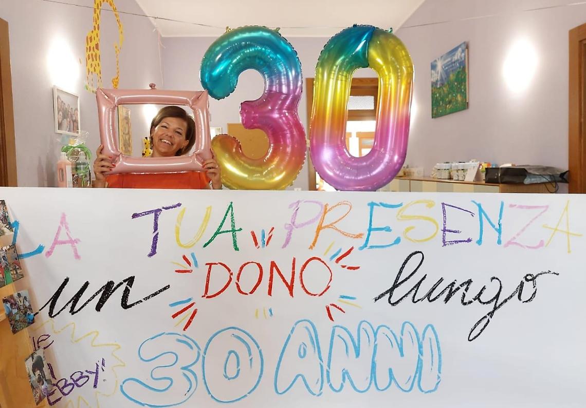 Maestra Debora trent'anni alla San Pio X