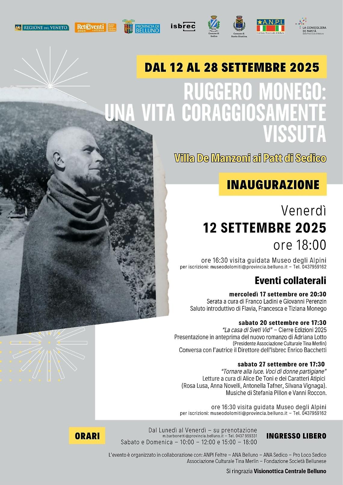 Ruggero Monego, lo scatto della memoria: una mostra per raccontare la libertà