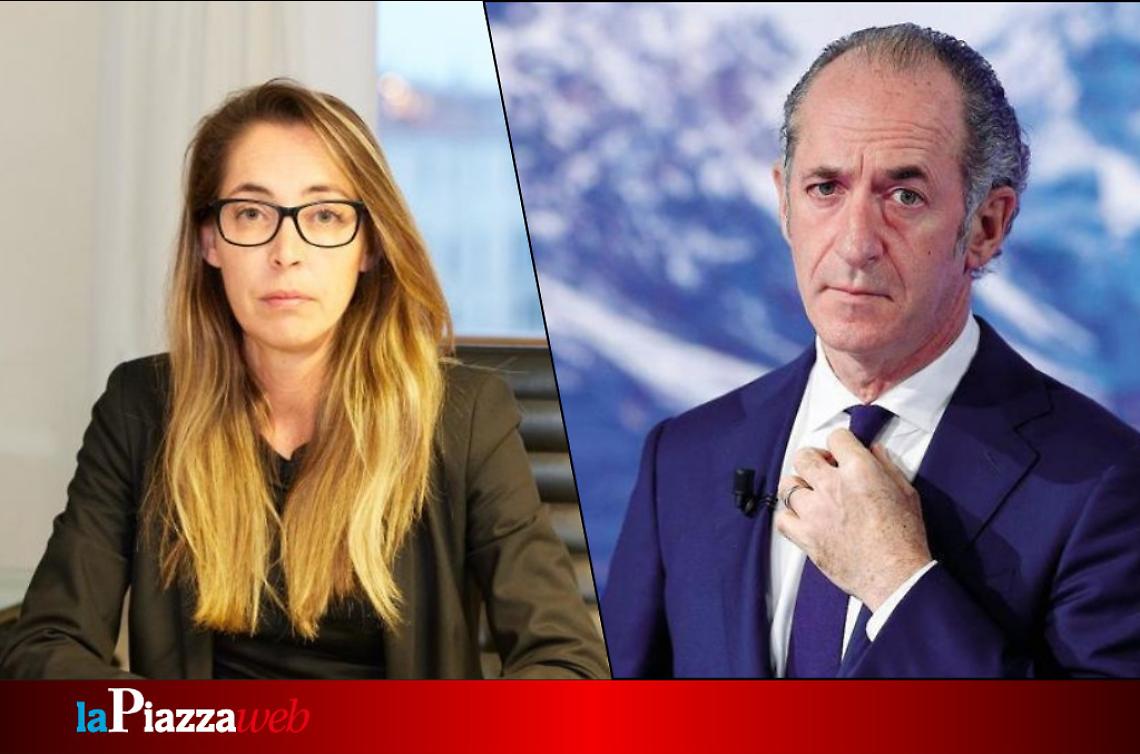 Vanessa Camani e Luca Zaia