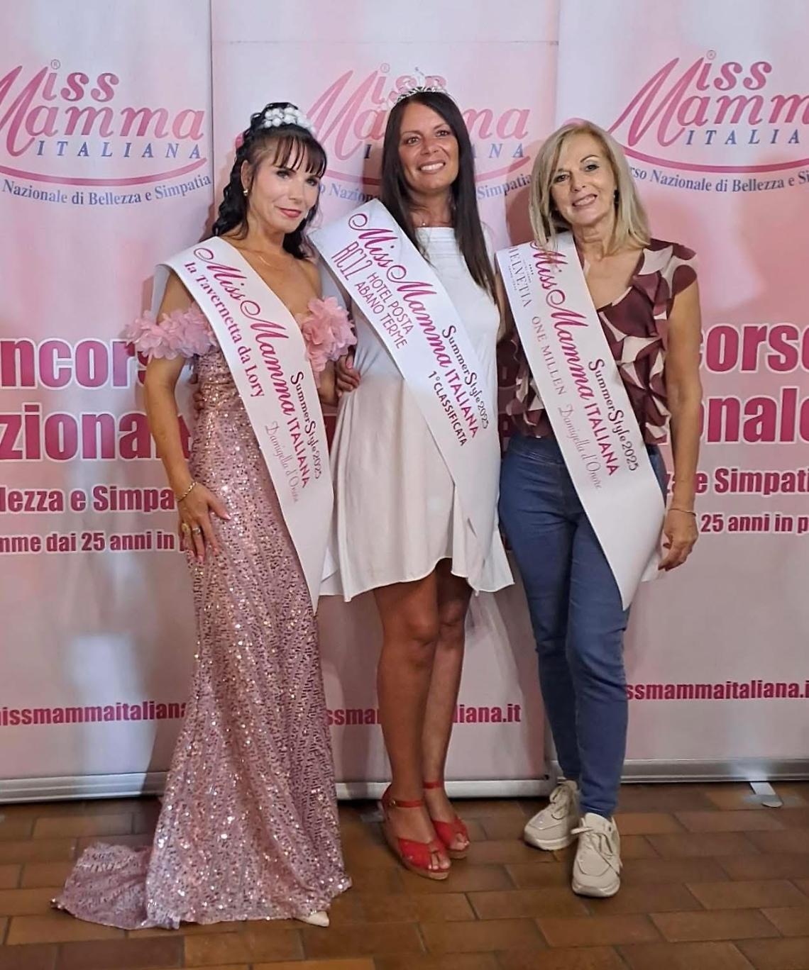 Tania Donazzon è "Miss Mamma Italiana Summer Style 2025" a Due Carrare