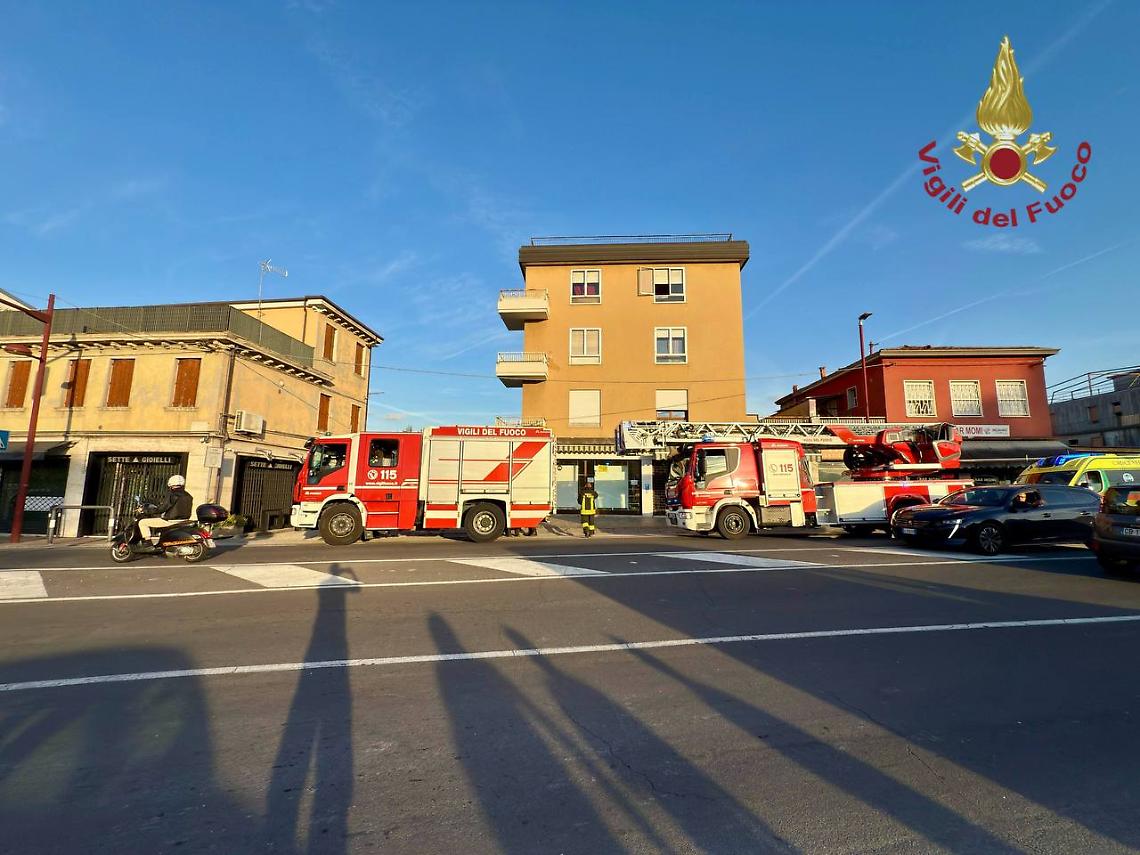 Cadoneghe, principio d’incendio di una caldaia: lieve ustione per un bimbo di due anni