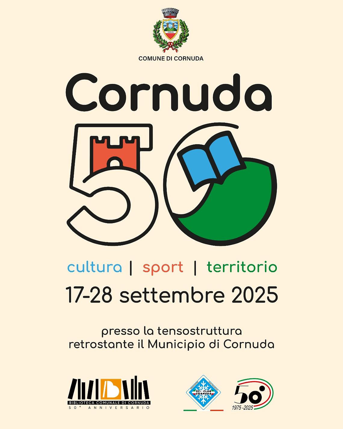 Cornuda in festa per “Cornuda 50”: due settimane di cultura, sport e spettacolo
