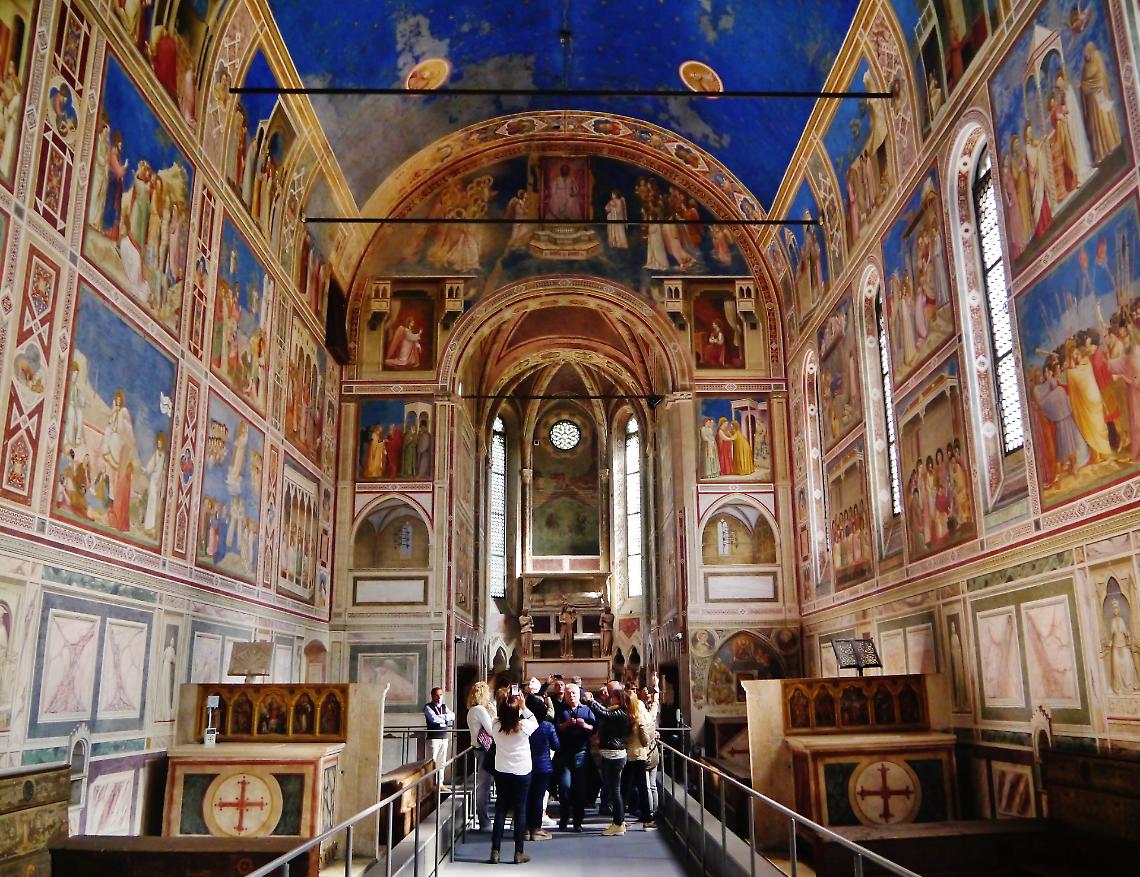 Padova e la Cappella degli Scrovegni: il capolavoro di Giotto che ha rivoluzionato l’arte medievale