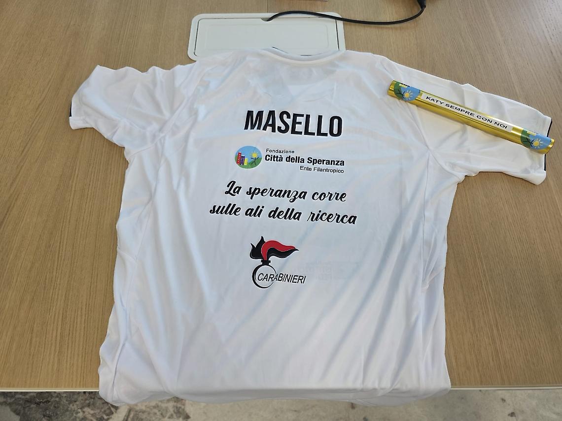 Maglia celebrativa per la staffetta del 23 settembre