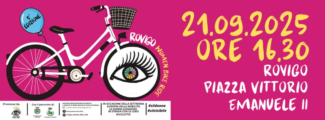 Rovigo Women Bike Ride 2025: la 5ª edizione della pedalata colorata e inclusiva