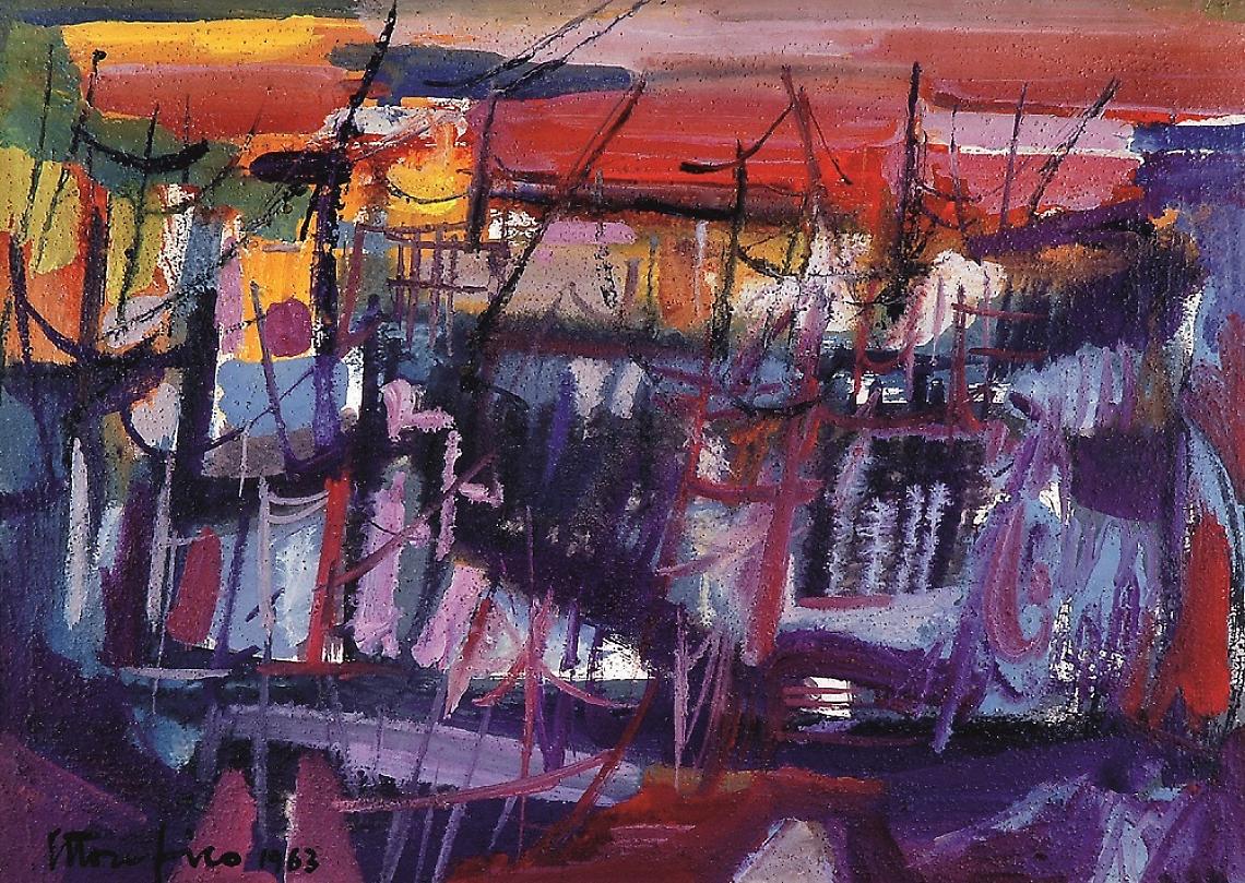 La Marina Bastianello Gallery di Venezia ospita le atmosfere marine di Ettore Fico