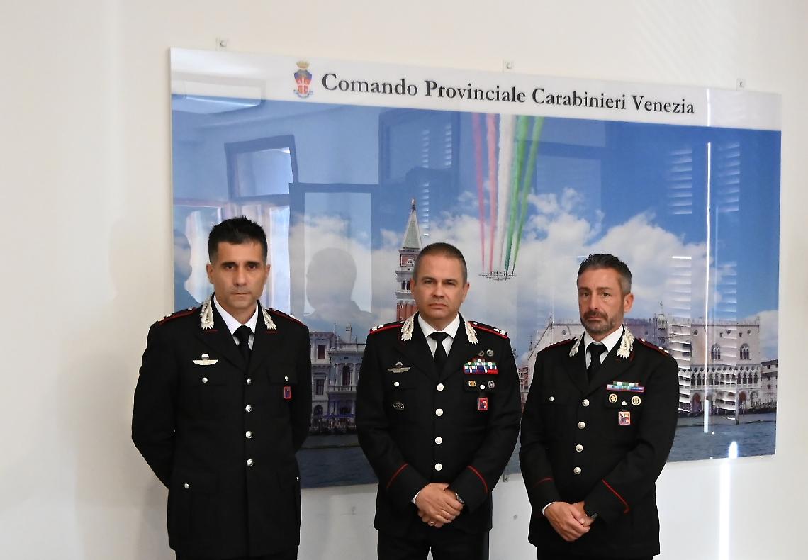 Venezia: due nuovi Ufficiali prendono il comando al Comando Provinciale dei Carabinieri