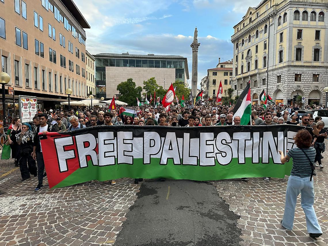 Padova in marcia per Gaza: 10.000 manifestanti in una protesta pacifica