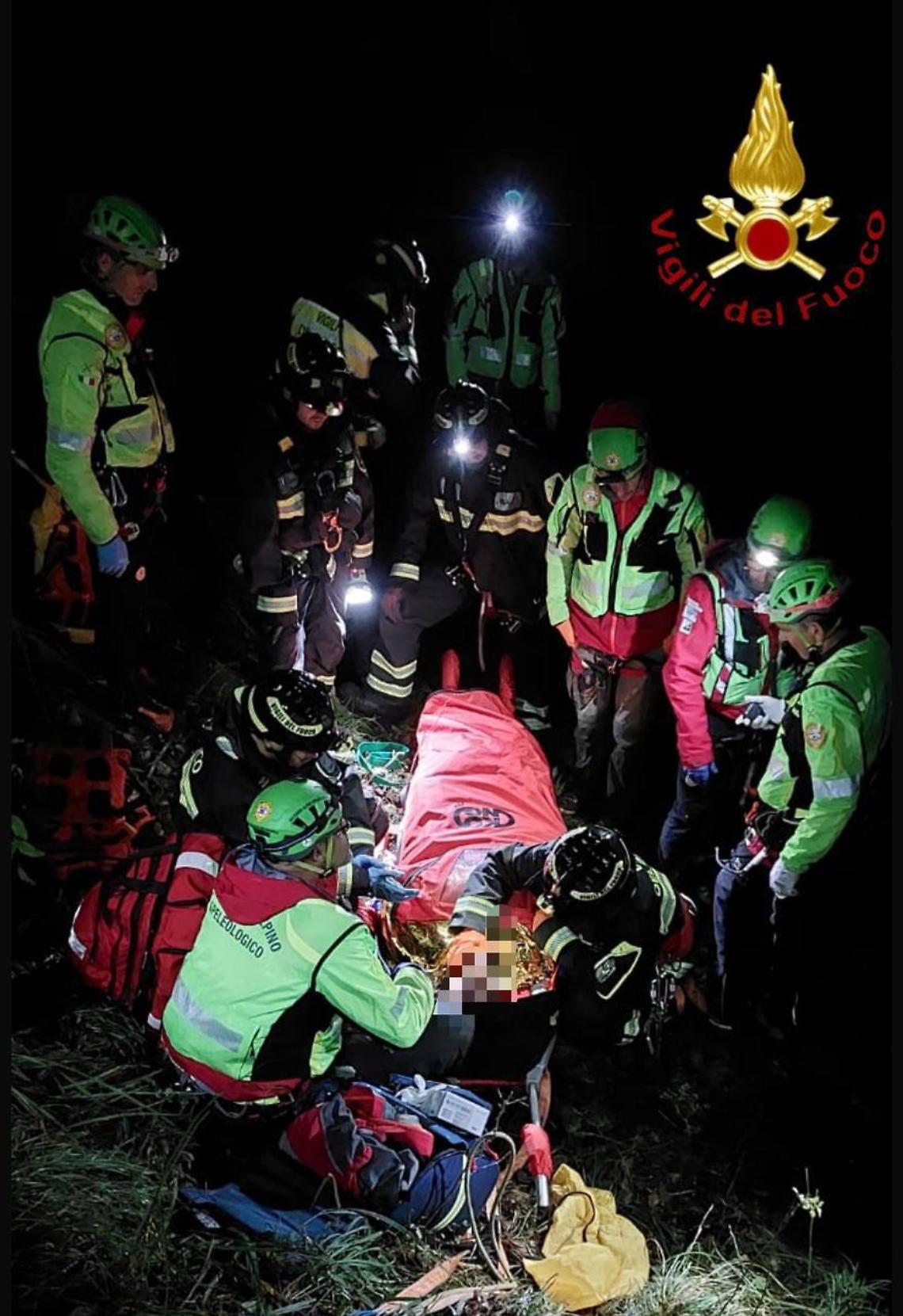 Dispersa nei boschi di Cison, salvata in extremis: miracolosa la 36enne americana