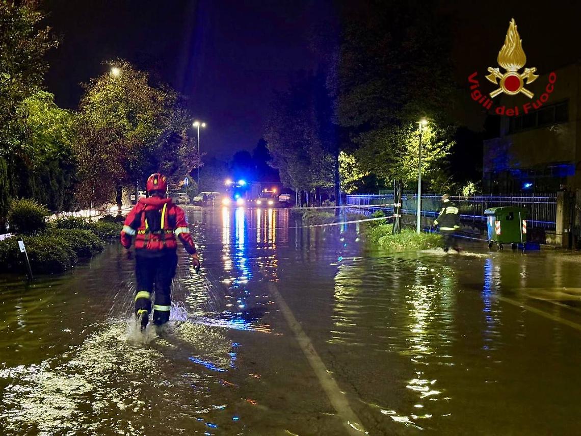 Maltempo in Veneto: ancora allagamenti tra Polesine, Padovano e Veneziano