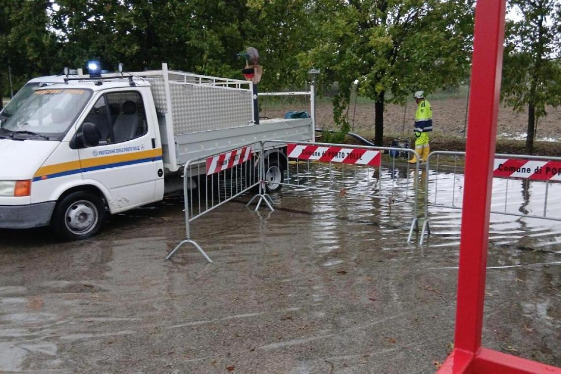 Danni da maltempo in Polesine, foto dalla pagina Facebook della consigliera regionale Laura Cestari