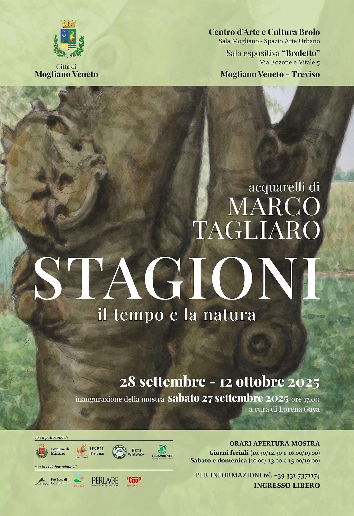 Mogliano Veneto ospita la nuova mostra del pittore Marco Tagliaro