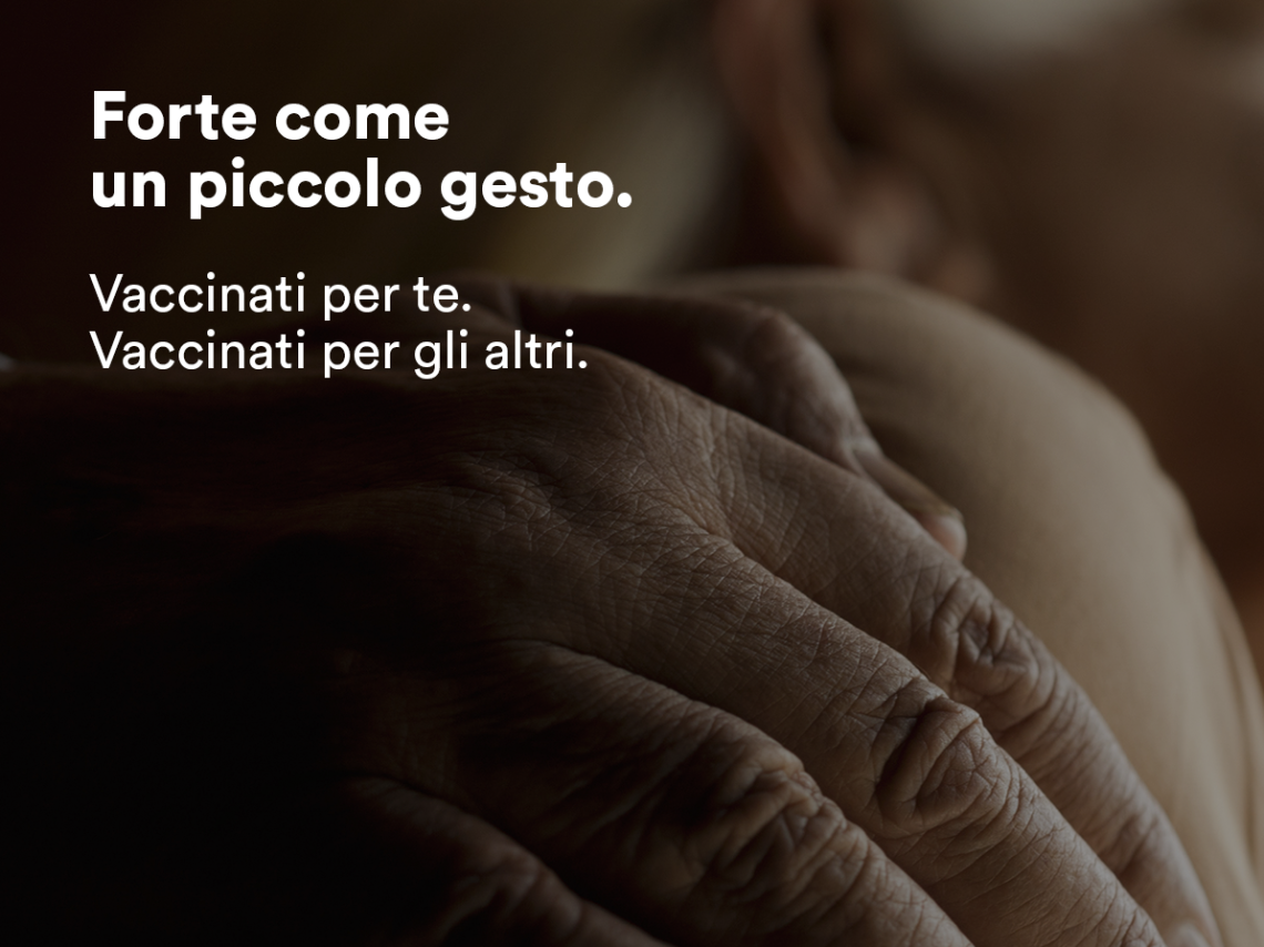 Locandina di sensibilizzazione sui vaccini
