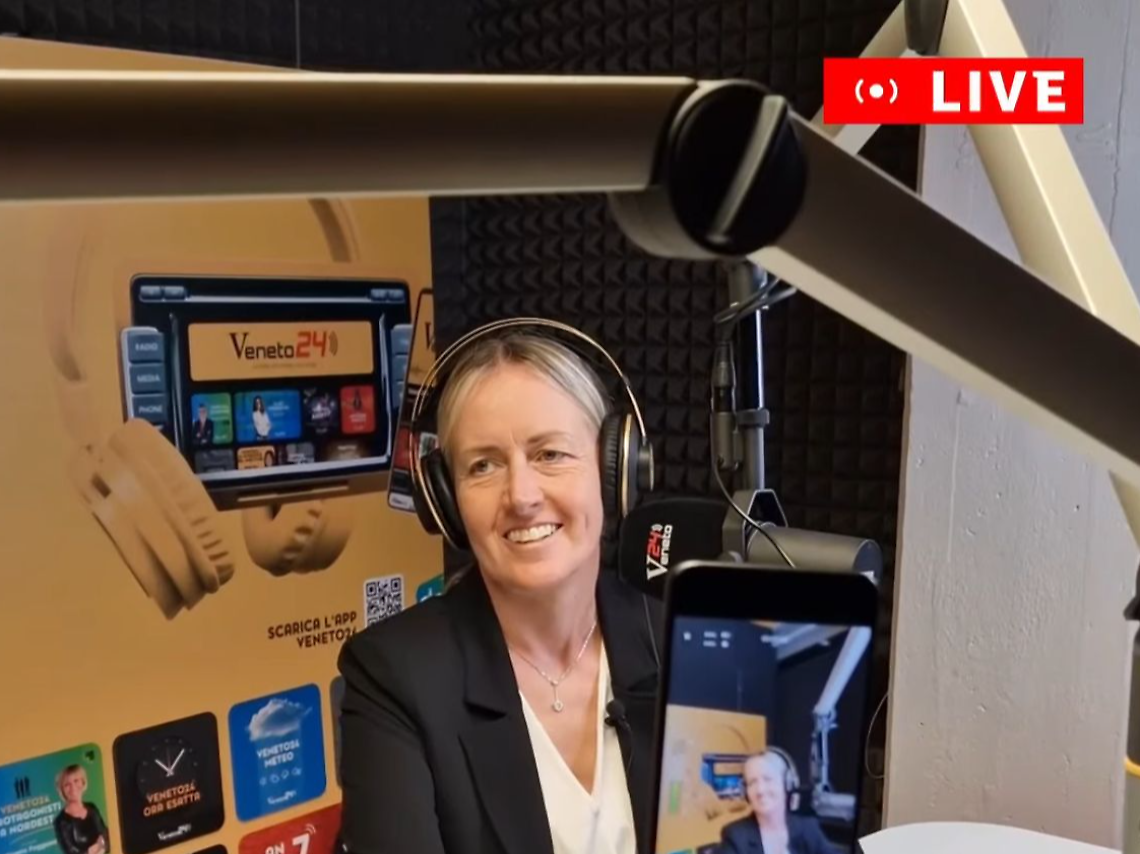 Elisa De Berti, vicepresidente uscente della Regione Veneto, ai microfoni di Radio Veneto24