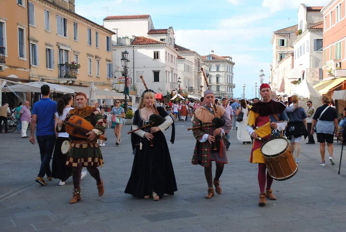 Una rievocazione medievale a Chioggia