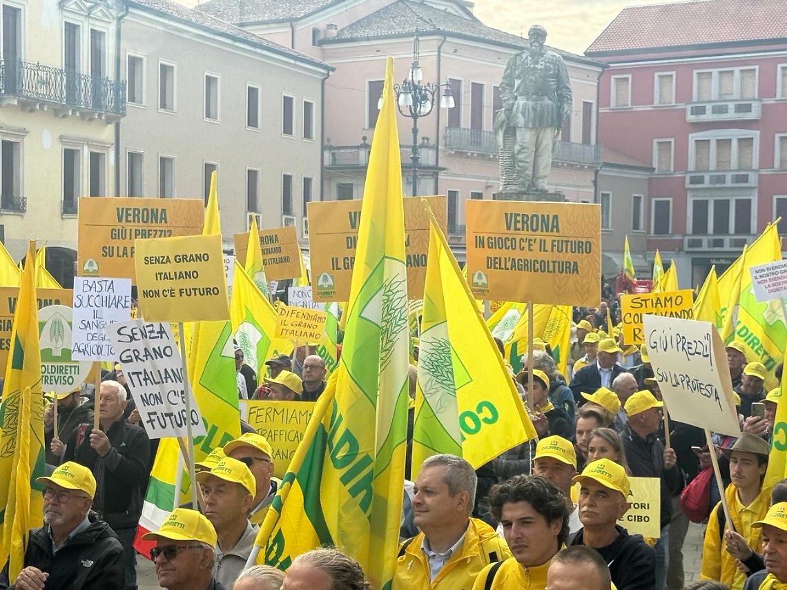 Rovigo:Manifestazione Coldiretti
