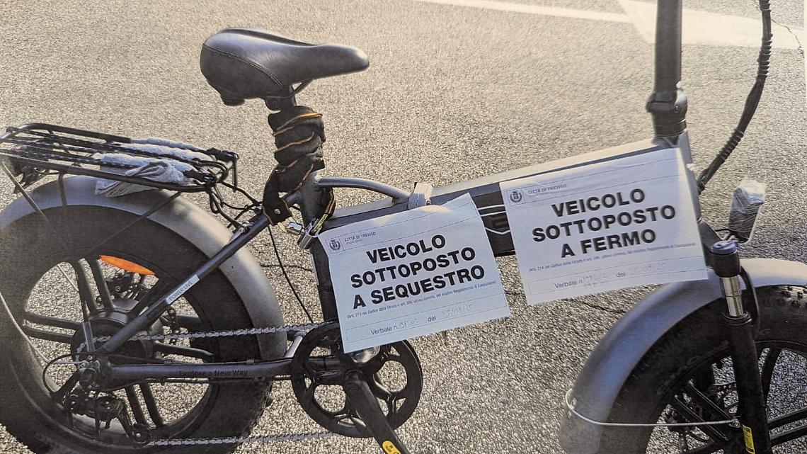 Treviso dichiara guerra alle bici elettriche truccate
