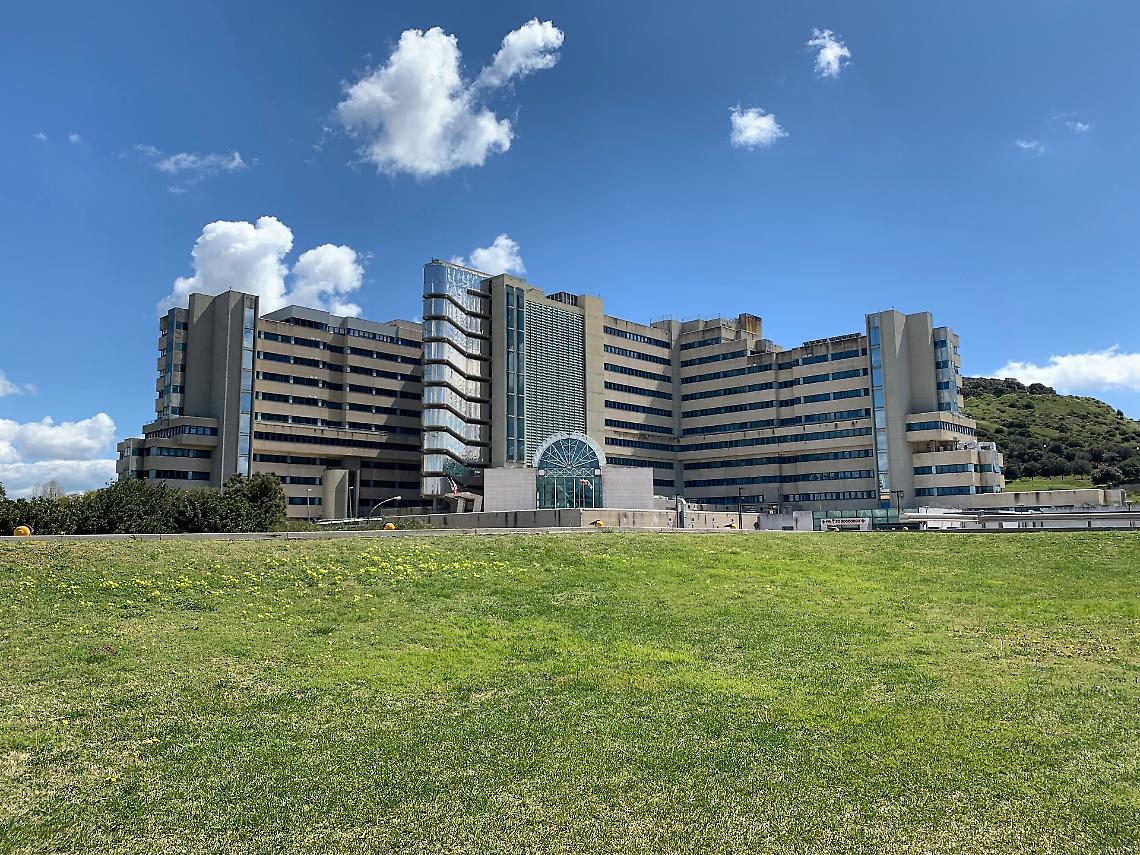 L'ospedale Brotzu di Cagliari