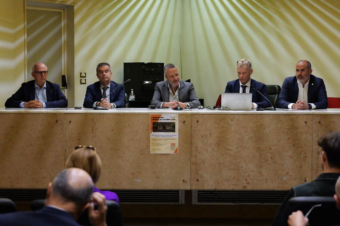 Corsi, Padovani, Tosi, Zanini e Bozza alla riunione