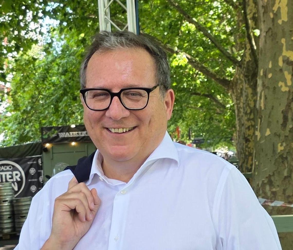Giovanni Manildo, candidato presidente del centrosinistra