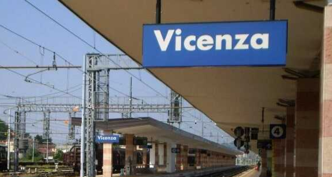 La stazione ferroviaria di Vicenza