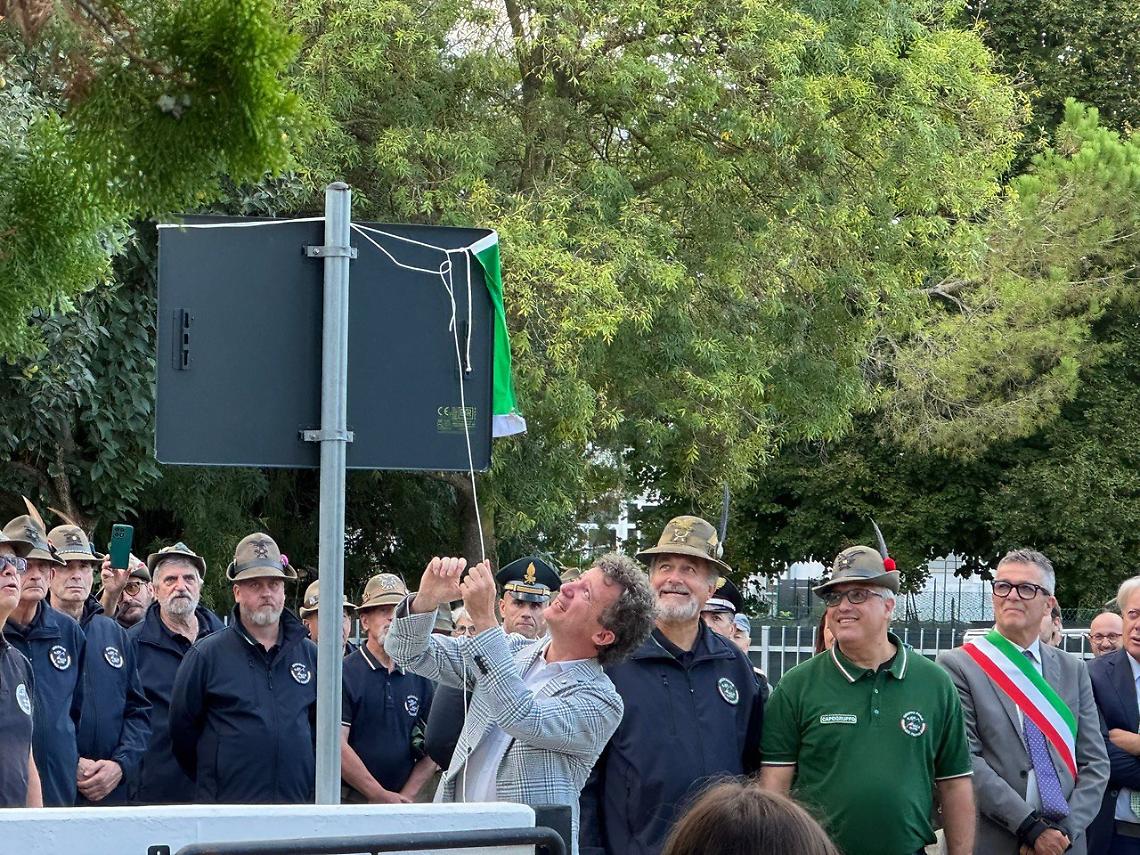 Adria:Inaugurazione Parco degli Alpini