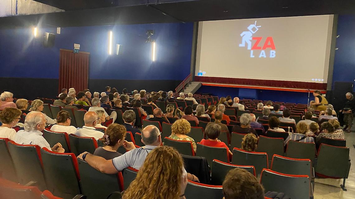L'inaugurazione della sala