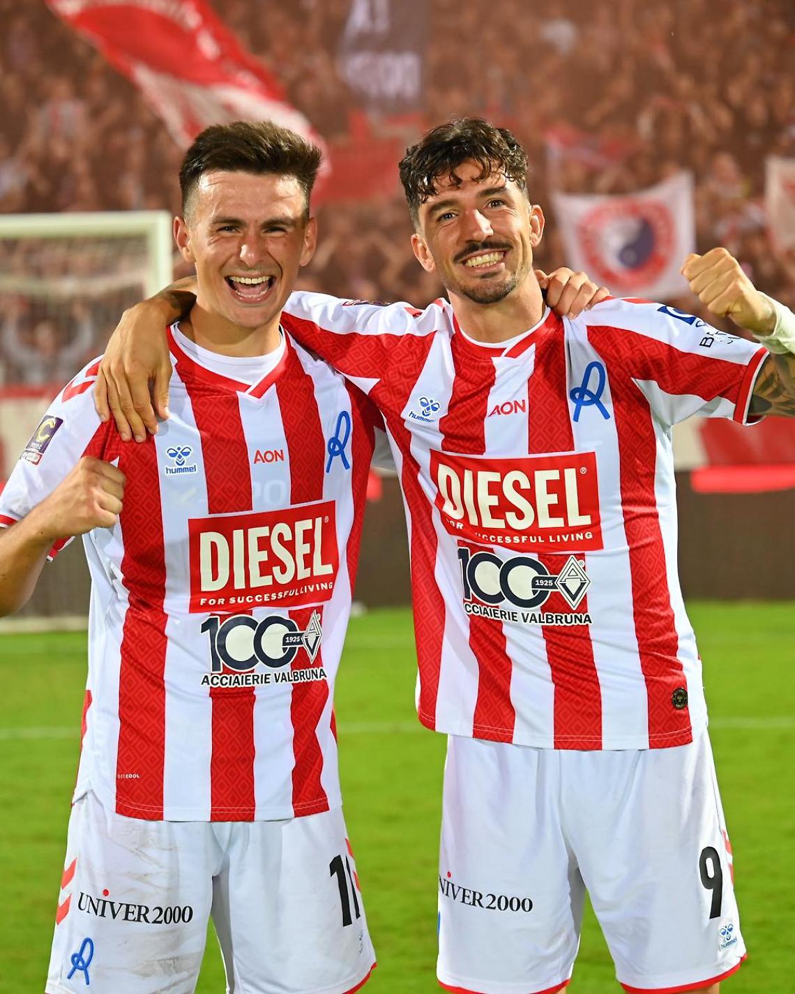 Il Vicenza supera la Pro Vercelli e conquista la vetta della classifica