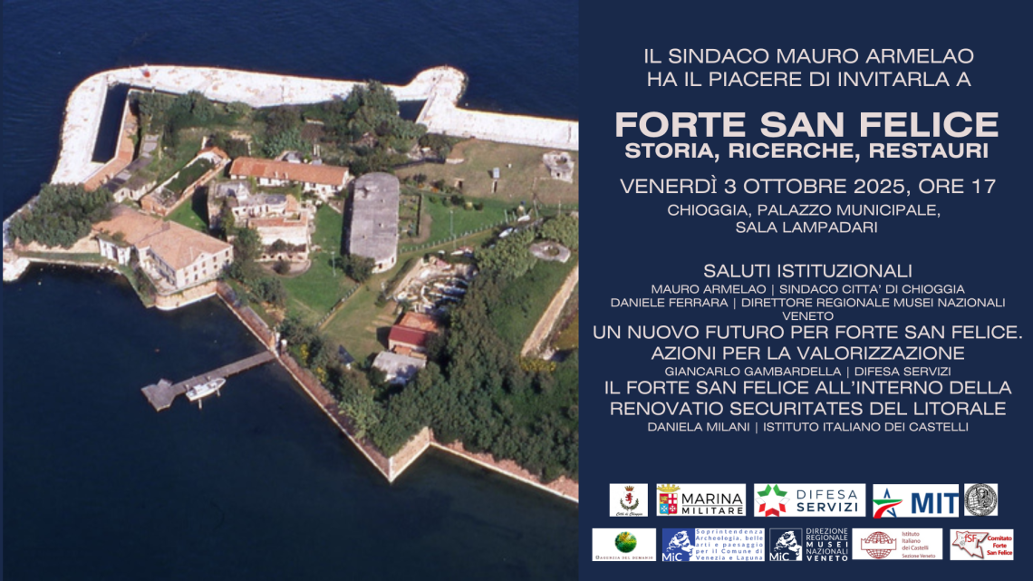 Forte San Felice, il rilancio di un gioiello storico nel cuore della laguna di Chioggia