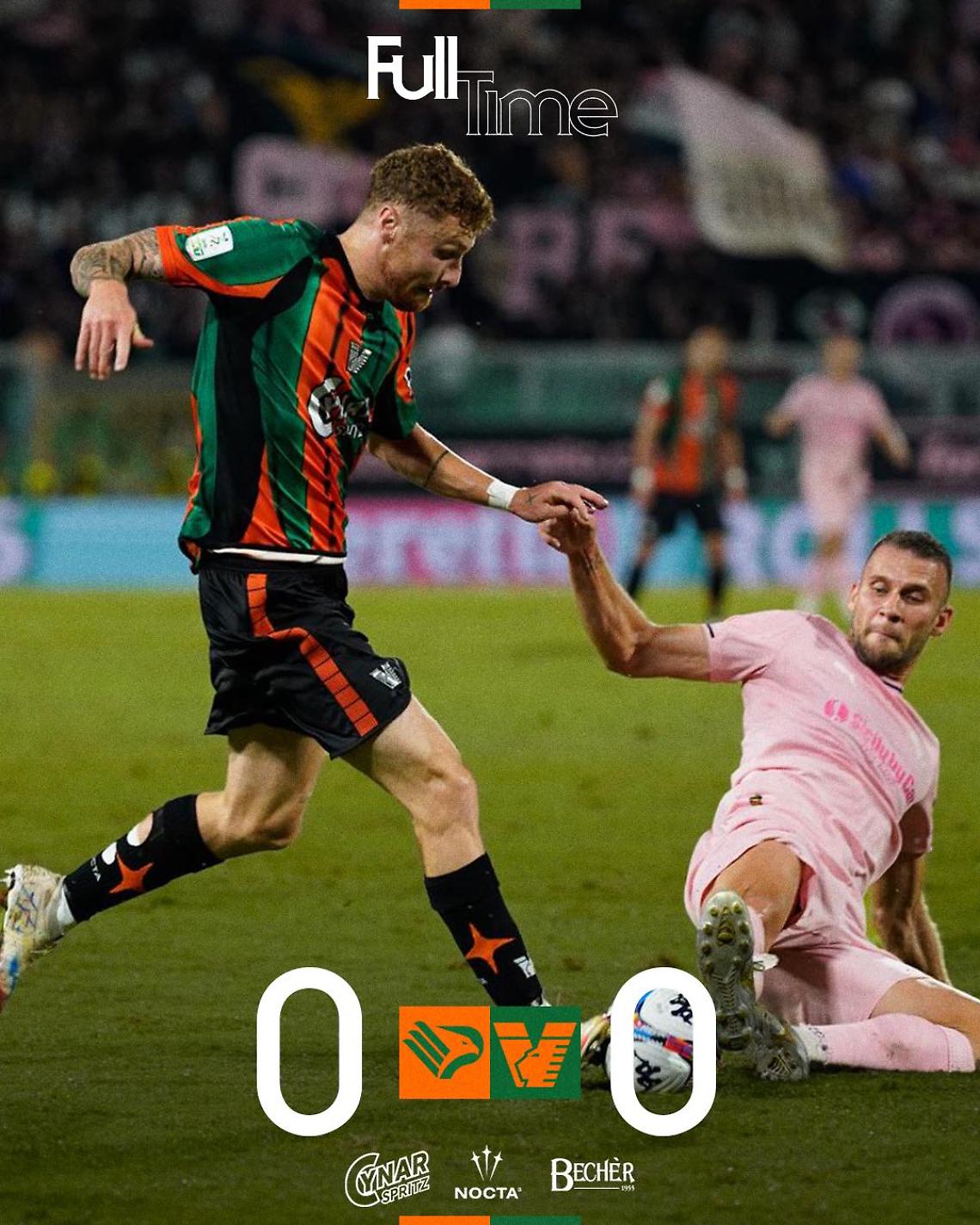 Palermo-Venezia 0-0: al Barbera vince l’equilibrio