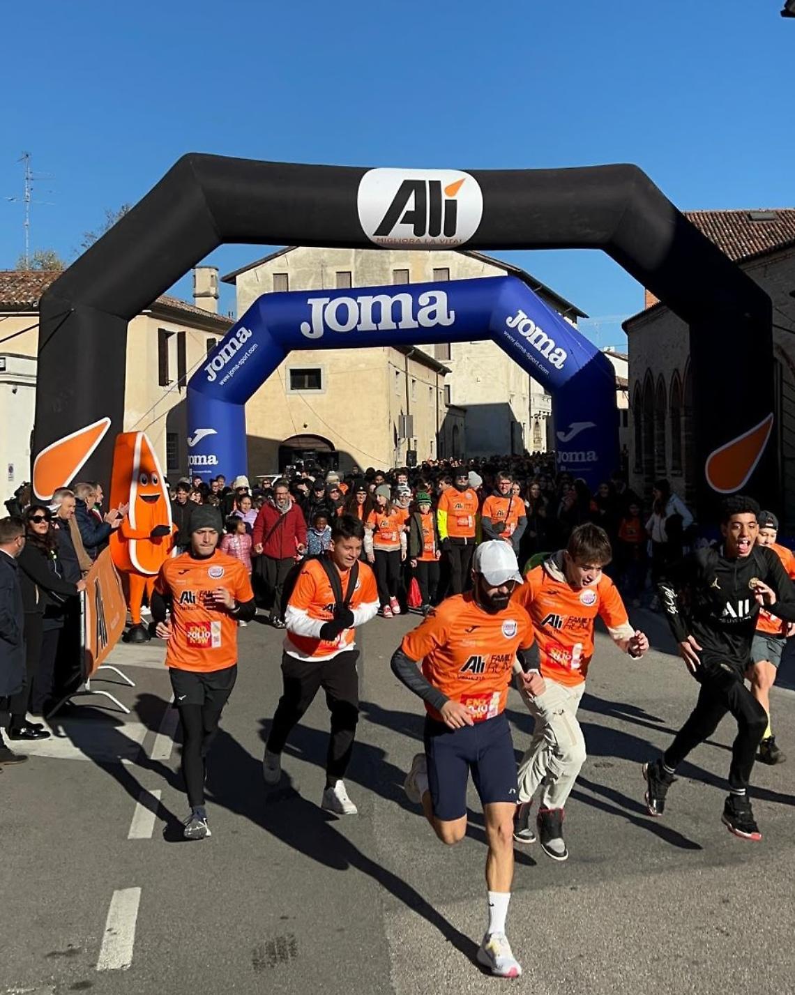 Portogruaro si prepara alla corsa: oltre 1.700 iscritti alla tappa dell’Alì Family Run
