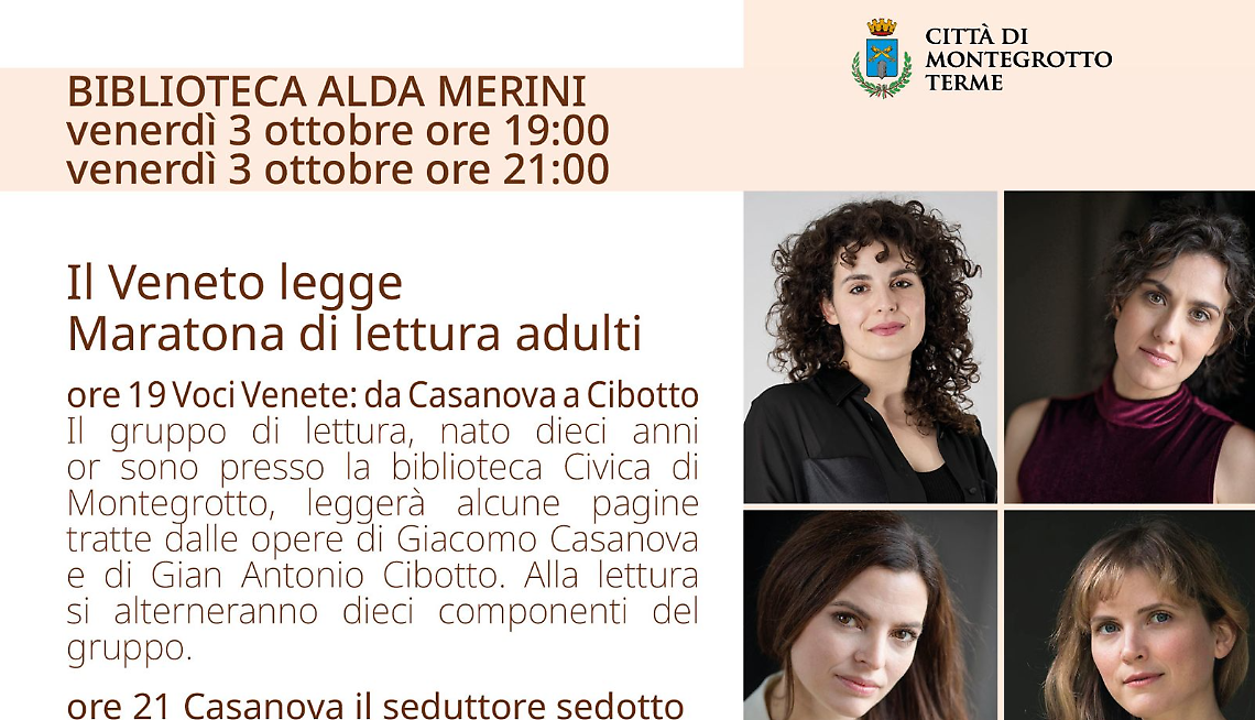 Locandina della rassegna