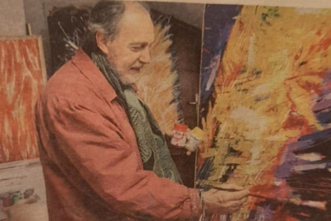Martellago, le tele dell'artista Luciano Menegazzi per raccontare il paese