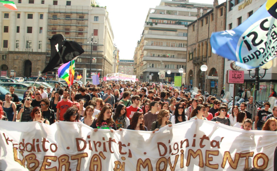 Veneto: un territorio di grandi manifestazioni e lotte sociali
