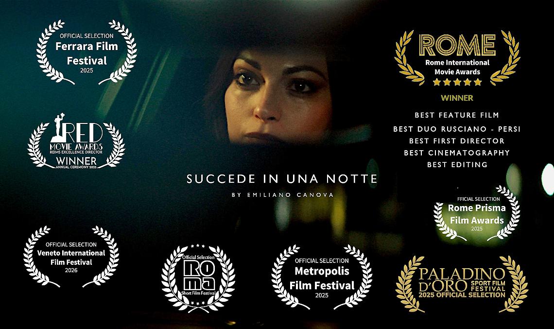 “Succede in una Notte”: il film evento di Emiliano Canova arriva al Notorious Cinemas di Rovigo