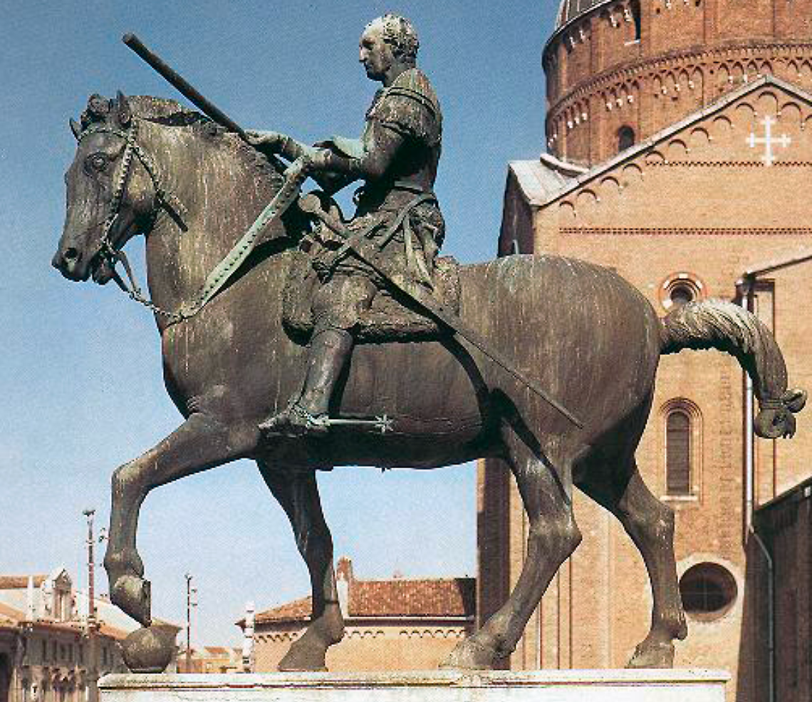Padova saluta (temporaneamente) il Gattamelata: via al restauro dell’iconica statua di Donatello