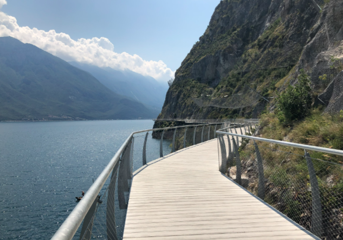 Ciclovia del Garda, via al nuovo tratto a Lazise: 6,5 milioni per la mobilità sostenibile