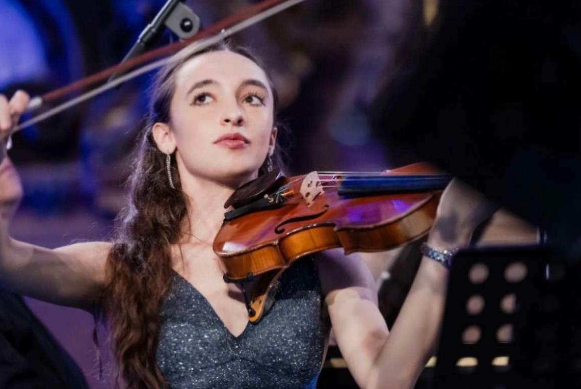 La violinista Chiara Volpato