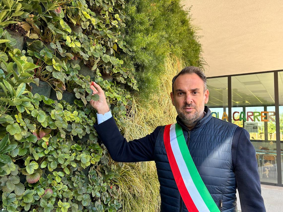 Treviso punta al verde: inaugurato il “Giardino Verticale” alla scuola Carrer di Sant’Antonino