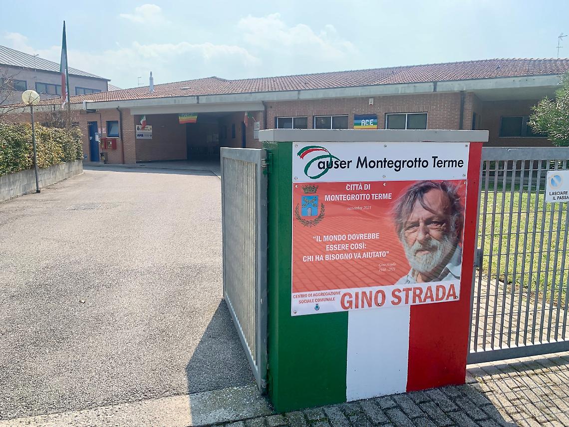 Foto del Centro Gino Strada, sede Auser Montegrotto
