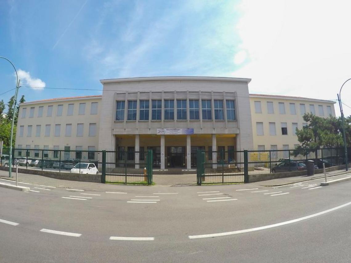 L'ingresso dell'istituto Pacinotti