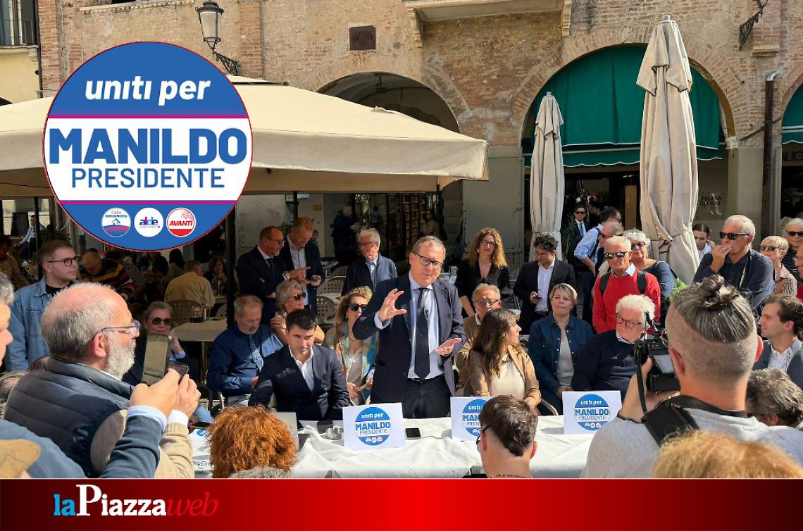 Giovanni Manildo, candidato presidente del centrosinistra