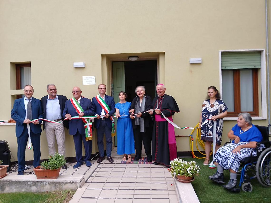 Inaugurato l’ampliamento della comunità alloggio Don Franco Tescari