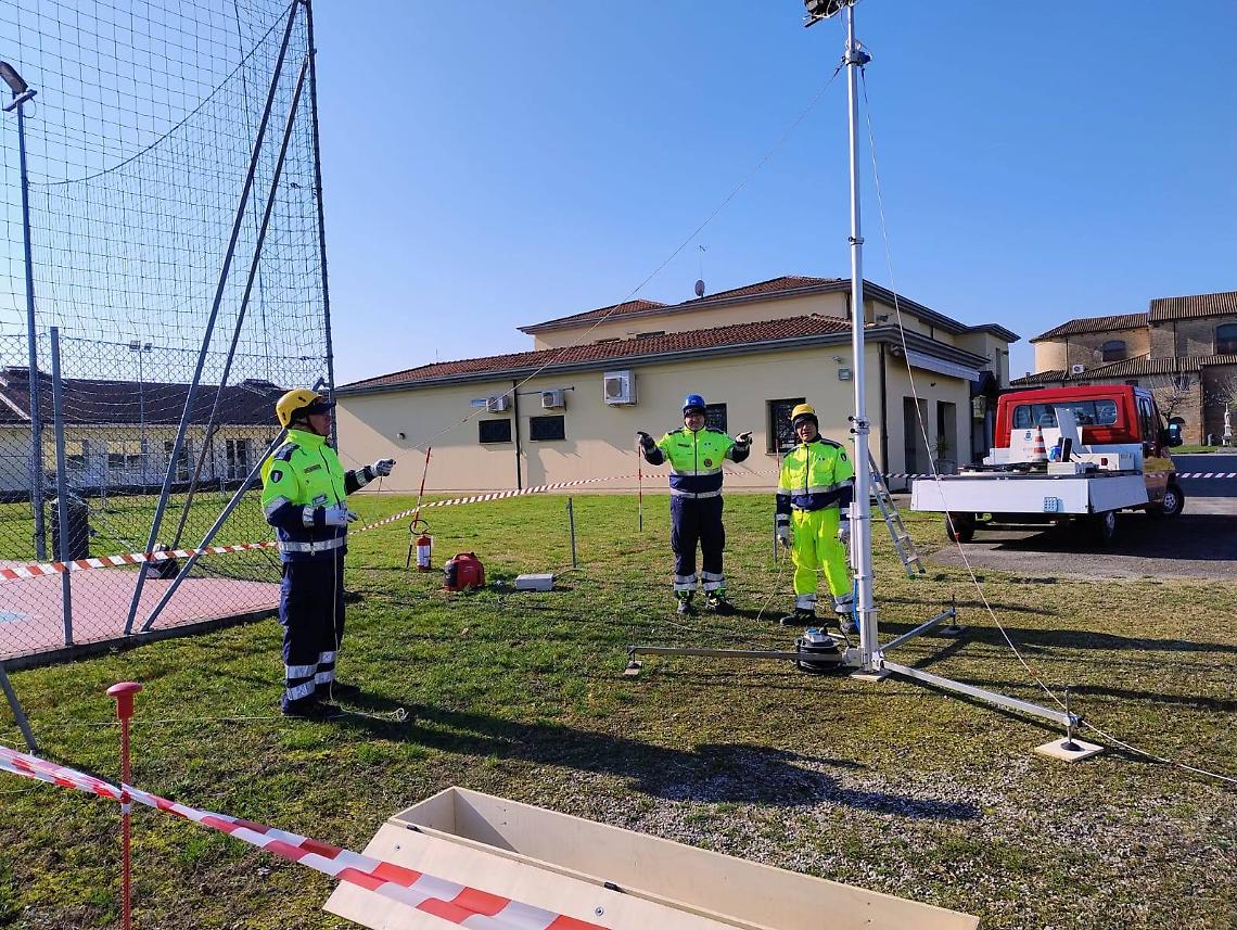 Volontari in prima linea a Saonara: protezione civile attiva con controlli agli anziani e vigilanza sugli argini