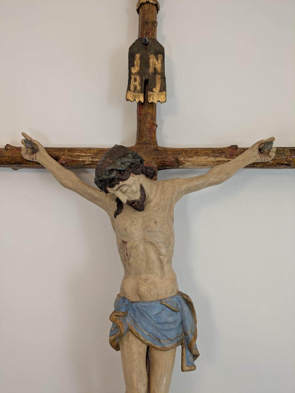 Il crocifisso rinascimentale di Vigorovea torna al suo antico splendore 