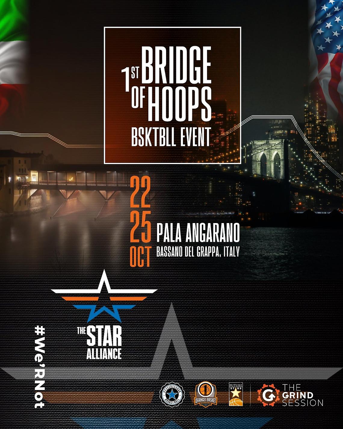 Bassano del Grappa, il primo Bridge of Hoops Invitational: un successo internazionale per il basket giovanile