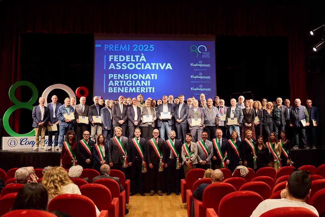 Vicenza premia sessanta imprese artigiane per la fedeltà associativa
